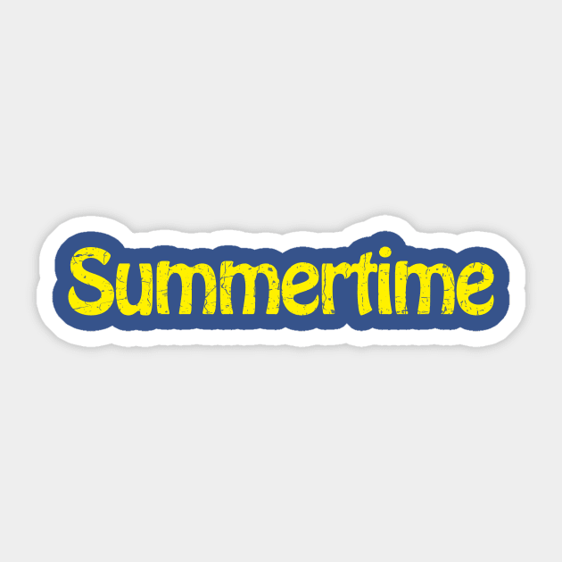 Summertime Sticker by TheAllGoodCompany